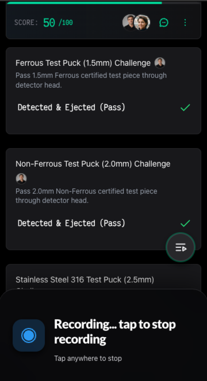 TraceTrack Hands-Free Voice Run Recording in Mobile App
